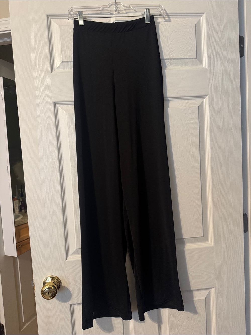 Missguided Black Wide-Leg Palazzo Pants